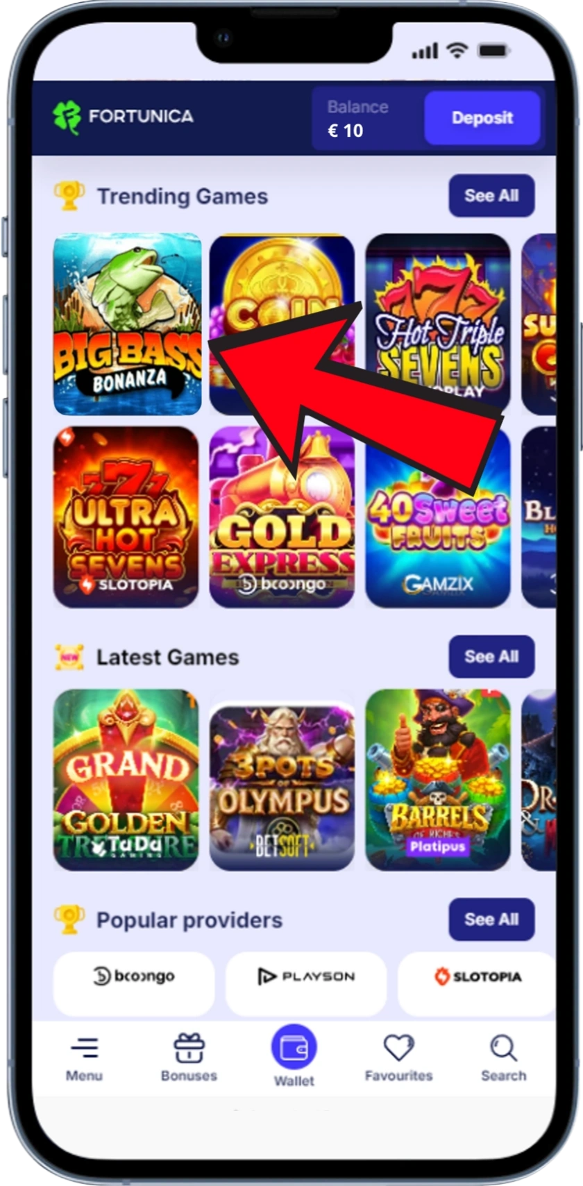 Find Big Bass Bonanza in the Library