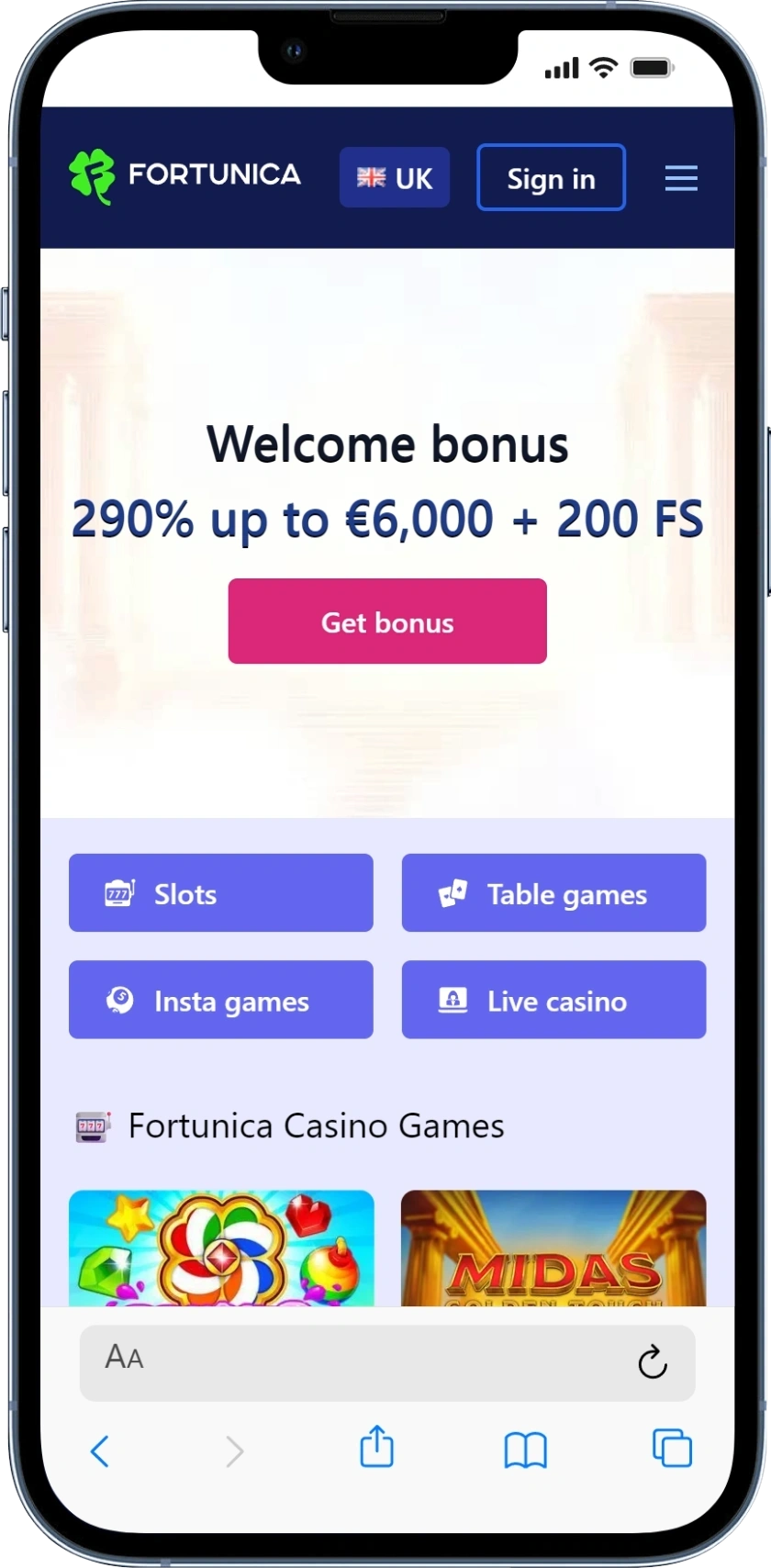 Choose a Casino from the Rating