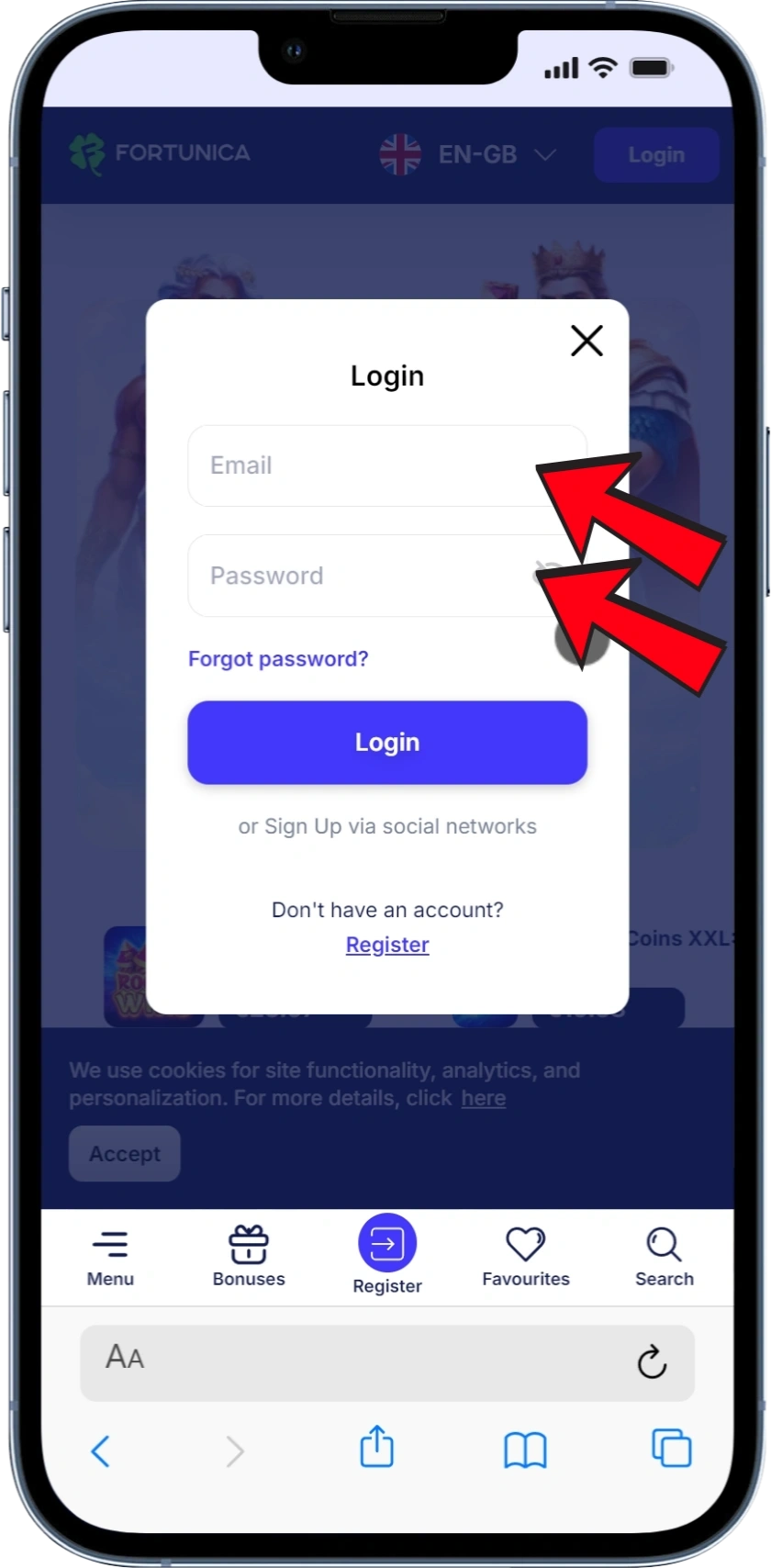 Create an Account and Fund Your Balance